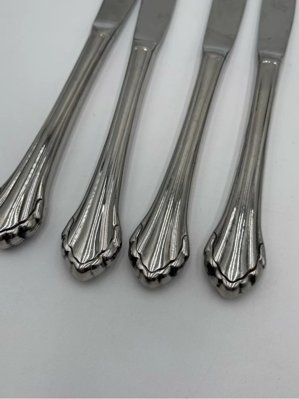 Oneida BANCROFT Glossy Stainless USA Assorted Flatware Knives Spoons Forks 11 Pc